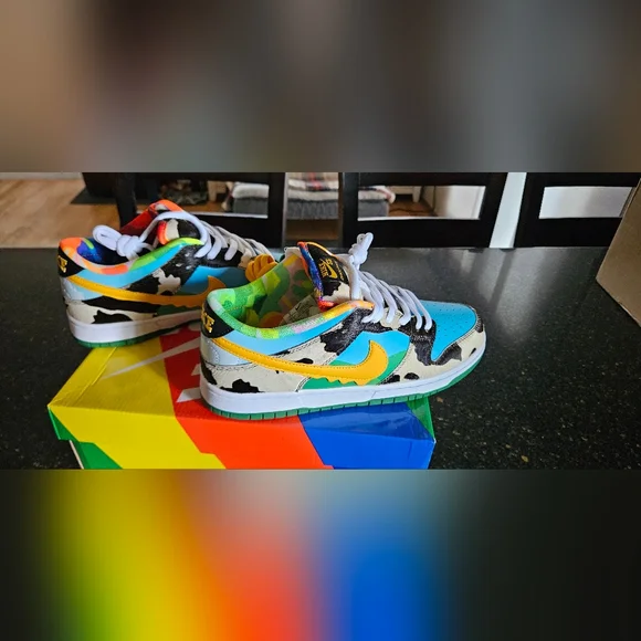 Nike Low Dunk Pro Ben & Jerry's Chunky Dunky Men's Size 9 **NEW IN BOX** - Picture 2 of 8